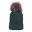 Hy Equestrian Vanoise Knitted Bobble Hat - Alpine Green